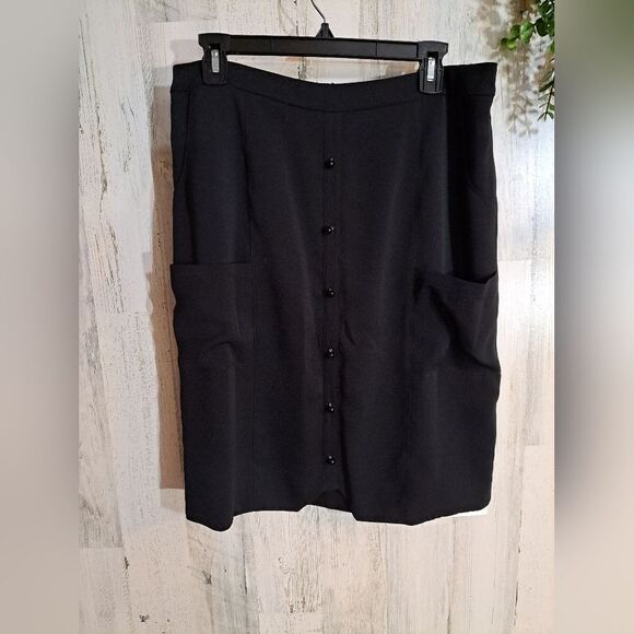 NWT Vivienne Hue Knee Length Skirt - Picture 4 of 7